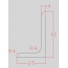 CORNIÈRE INÉGALE LAMINÉE CHAUD ACIER BARRE FER S235 - www.esse.fr