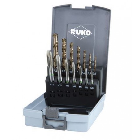 COFFRET RUKO TARAUDS MACHINE ET FORETS HSSE-CO5 - www.esse.fr