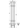 PANNEAU DÉCO FER FORGÉ ACIER HAUT DE GAMME TOSCANE - www.esse.fr