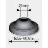 COUVRE POTEAU ROND TUBE DIAMÈTRE 20 A 35 TÔLE ACIER - www.esse.fr