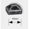 ÉCROU BORGNE TÊTE POINTE DE DIAMANT FER FORGÉ - www.esse.fr