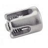 SERRE-CÂBLE CROISÉ INOX 316 VIS STHC A4 BOUT PLAT Ø3 À Ø6