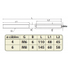 TENDEUR À SERTIR INOX 316 POUR CÂBLE Ø4 OU Ø6 MM A4 - www.esse.fr