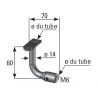 SUPPORT MAIN COURANTE INOX TUBE Ø 42.4 INOXYDABLE - www.esse.fr