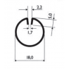 PROFIL ENCADREMENT INOX Ø18 TOLE INOXYDABLE 304L - www.esse.fr