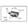 CONNECTEUR INOX APPLIQUE DEPART CABLE S/TUBE Ø42,4 - www.esse.fr