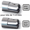 PINCE INOX POUR TOLE DE 1,5 A 4 MM FIXATION S/ PLAT - www.esse.fr