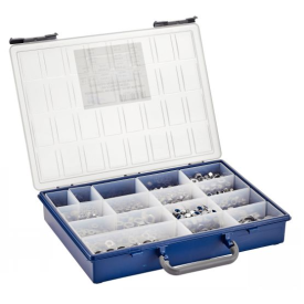 COFFRET RONDELLES ET ECROUS DIN 934/985 INOX A2 - www.esse.fr