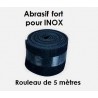 ABRASIF FORT FINITION INOX 304 et 316 DOUX NOIR 3m - www.esse.fr