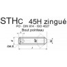 VIS STHC 45H Z POINTEAU DIN 914 ISO 4027 SANS TÊTE - www.esse.fr