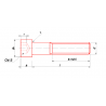 VIS CHC INOX MARIN A4/70 DIN 912 FILETAGE PARTIEL - www.esse.fr