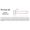 VIS METAUX TÊTE HEXAGONALE INOX A4 DIN 933 F TOTAL - www.esse.fr