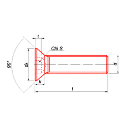 VIS TÊTE FHC INOX A4 QUALITÉ MARINE DIN 7991 TOTAL - www.esse.fr