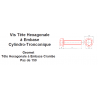 VIS H EMBASE CRANTÉE CYLINDRO-TRONCONIQUE GEOMET - www.esse.fr