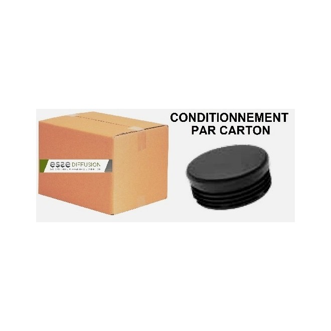 CARTON EMBOUTS TUBE RENTRANT ROND PATIN ÉPAIS PEBD - www.esse.fr