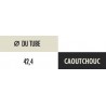 CAOUTCHOUC PLATINE POUR TUBE ø60 MM MONTAGE W0008 - www.esse.fr