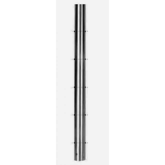 TUBE Ø42.4 ÉP 2MM- GR320 H970- INOX 316 PERÇAGE 8.5 - www.esse.fr