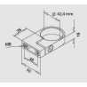 ANNEAU DE SERRAGE POUR TUBE 42.4MM EN INOX - www.esse.fr