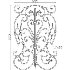 PANNEAU DÉCO EN PLAT DE 17 X 10, 950 X 620 - www.esse.fr