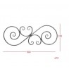 DECOR VOLUTE PORTAIL 900X330 DIAMETRE 14 - www.esse.fr