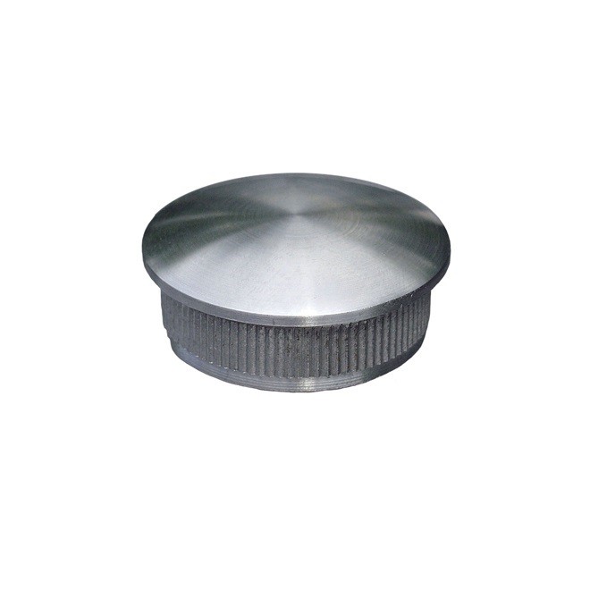 BOUCHON ROND MAIN COURANTE INOX TUBE Ø42.4 OU Ø48,3 - www.esse.fr