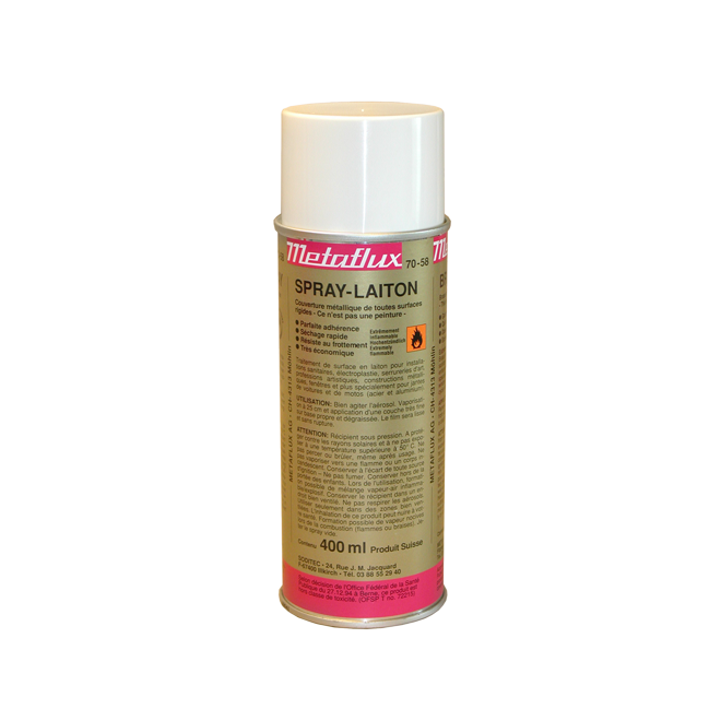 SPRAY AÉROSOL LAITON 400 ML FORTE TENEUR LAITON - www.esse.fr