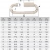 MAILLON CHAINE RAPIDE INOX 316 GRANDE OUVERTURE Ø3 À Ø16 - www.esse.fr