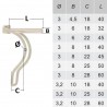 GOUPILLES CLIPS ACIER ZINGUÉ TUBE ROND Ø4,5 À Ø10 MM - www.esse.fr