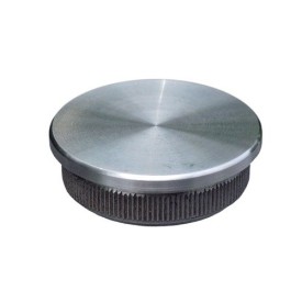 BOUCHON PLAT MAIN COURANTE INOX TUBE 42.4 OU 48,3 - www.esse.fr