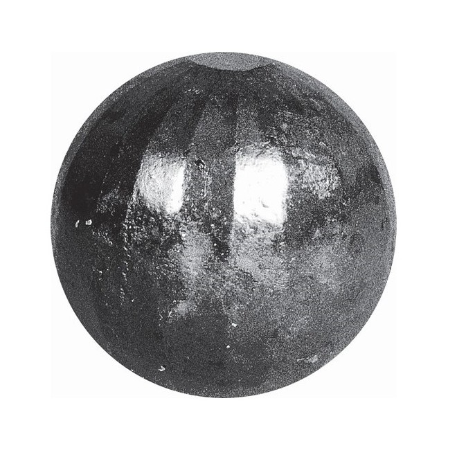 BOULE ACIER MARTELÉ FER FORGÉ SPHÈRE RONDE MASSIVE - www.esse.fr