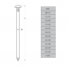 POINTES LAITON 100GRS TETE BOMBEE ø0.9 À ø3 - www.esse.fr