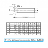 VIS TÊTE BHC INOX A2 OU A4 ISO 7380 FILETAGE TOTAL - www.esse.fr