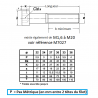 VIS CHC DIN 912 ISO 4762 FILETAGE PARTIEL 12.9 M22 A M36 - www.esse.fr