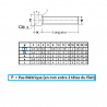 VIS CHC DIN 912 ISO 4762 BRUT CLASSE 8.8 FILETAGE TOTAL - www.esse.fr