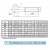 VIS CHC INOX A2/70 DIN 912 ISO 4762 FILETAGE PARTIEL 304 - www.esse.fr