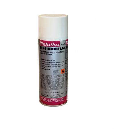 SPRAY ZINC BRILLANT GALVANISATION A FROID PIGMENTS - www.esse.fr