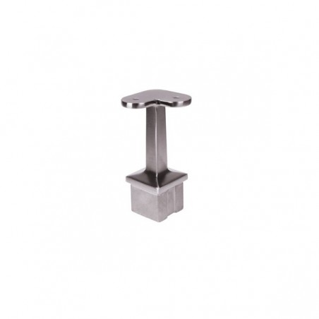 SUPPORT TUBE CARRÉ 40X40 ÉPAISSEUR 2 ANGLE 90° INOX 316 - www.esse.fr