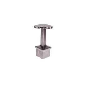 SUPPORT TUBE CARRÉ 40X40 ÉPAISSEUR 2 ANGLE 90° INOX 316 - www.esse.fr